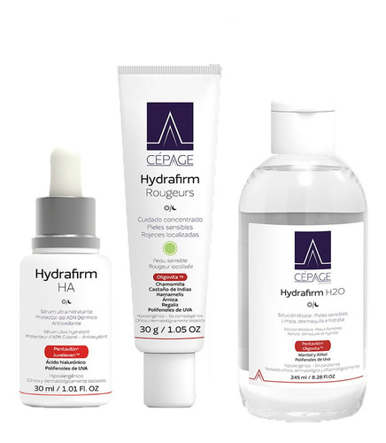 Cepage Set Hydrafirm Micelar + Serum Ha + Rougeurs