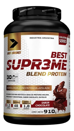 Proteina Blend Best Supreme 910 Gr Body Advance