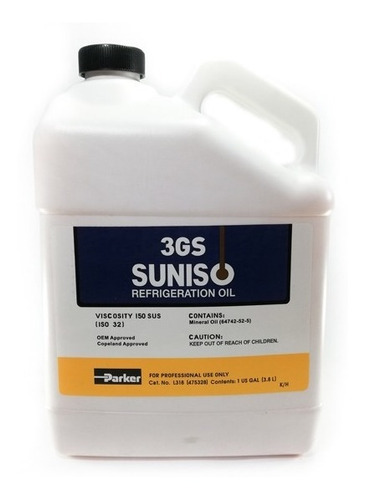 Aceite Mineral Suniso 3gs Iso 32