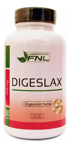 Digeslax Frasco 60 Cápsulas . Laxante - Estreñimiento