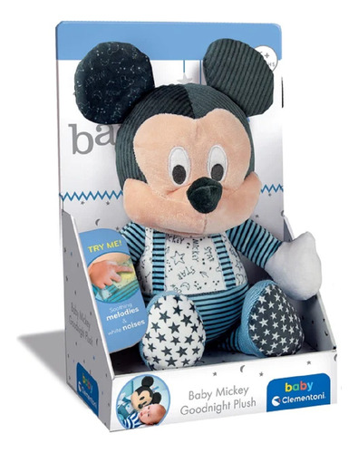  Clementoni Disney Baby Mickey Goodnight Peluche Clem17394