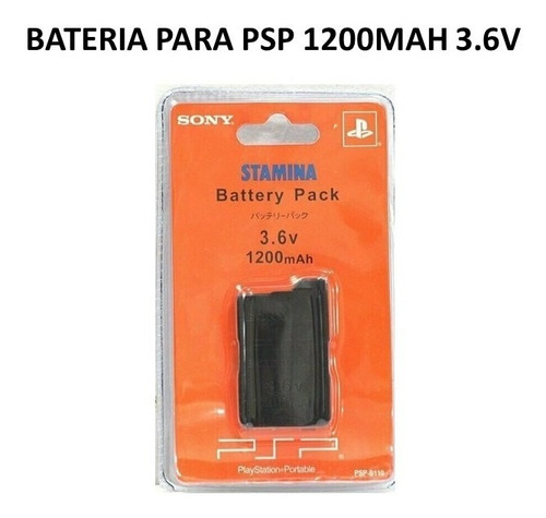 Bateria Para Consola Psp 1200mah 3.6v