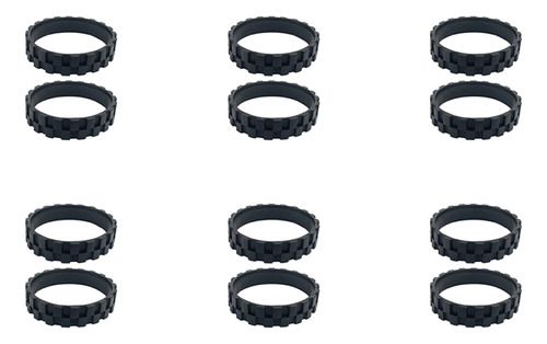 12 Piezas Para Accesorios S5/t6/t7 Walking Wheel Tire Skin R