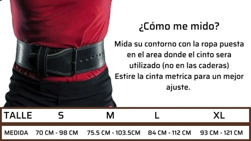 Imagen 3 de 10 de Cinto Cinturón Reforzado Hebilla Entrenamiento Mutant Gym