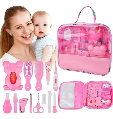 13pcs/set Bebés Recién Nacidos Niños Uñas Cabello Cuidado De