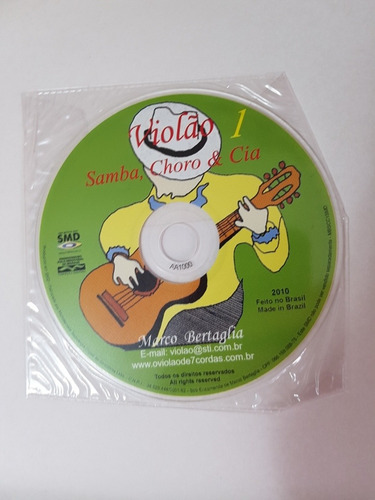 Método: Violão - Samba, Choro E Cia Volume 1 Com Cd