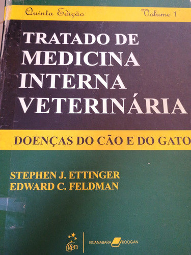  Livro Usado De Medicina Veterinária Volume 1 / Volume 2