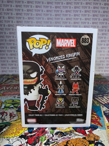 Funko Pop King Pin Venomizado Exclusivo Funko Shop (Usado)