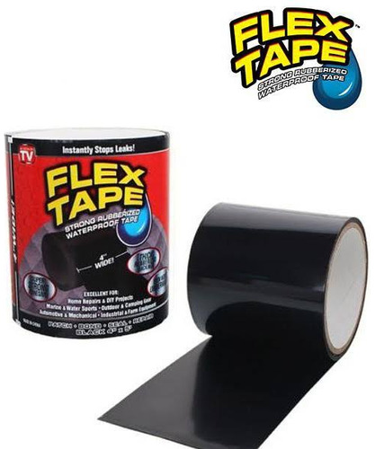 Cinta Pega Todo Flex Tape (4 Pulgadas)