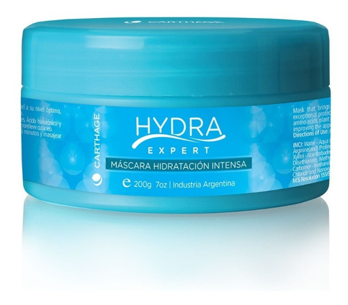 Carthage Mascara Hidratación Intensa Hydra Expert X 200 G