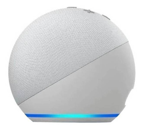 Amazon Echo 4th Gen con asistente virtual Alexa color glacier white 110V/240V