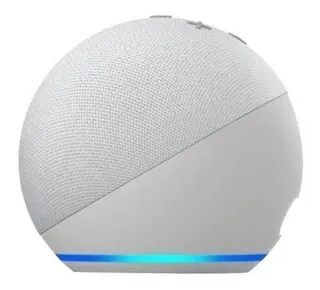 Amazon Echo 4th Gen con asistente virtual Alexa color glacier white 110V/240V