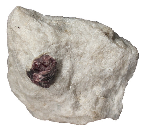 Pedra Em Turmalina Elbaite Roxa Bruta Rocha Natural 4cm 51g 