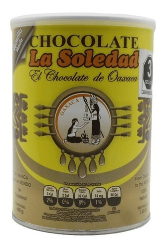 Chocolate En Polvo Sabor Vainilla La Soledad 660grs