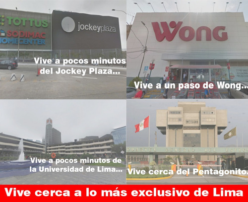 Imagen 6 de 7 de Departamentos Estreno En Chacarilla San Borja Limite Surco Cerca A Pentagonito