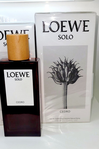 Perfume Loewe Solo Cedro Edt 100 Ml. - Hombre.