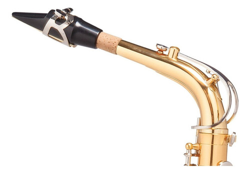 Sax Alto Corpo Laqueado Niquelado Michael Cód. Wasm32 C/ Est