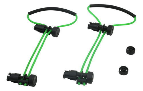 Hyperstrike Dominator Bow Bungee Reemplazo Verde Ideal