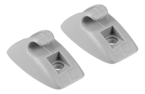 2 Soporte Visera Gancho Gris Para Vw Golf Jetta Mk1 Mk2 Más