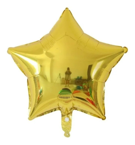 2 Globos Estrellas Doradas 