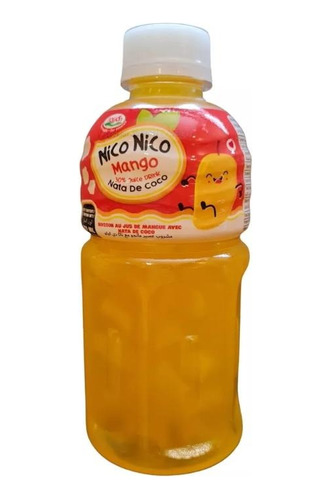 Bebida Sabor Mango C/nata De Coco - Nawon - 320 Ml.