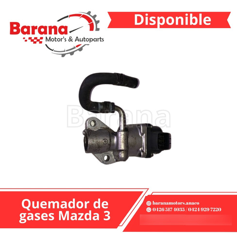 Quemador De Gases Mazda 3