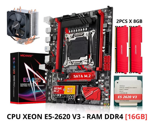 Combo Tarjeta Madre Procesador Intel Xeon E5 Ram Ddr4 Gamer