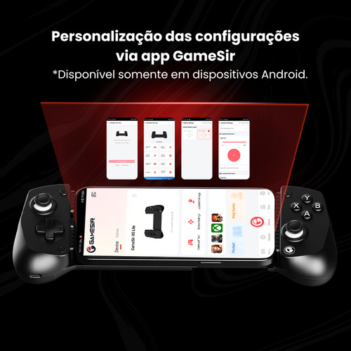 Controlador de jogo móvel Gamesir X5 Lite - verde