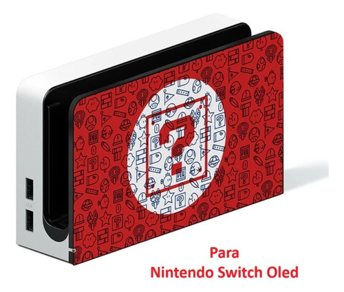 Carcasa Para Dock Nintendo Switch Oled Hermosos Diseños