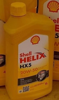 Aceite Mineral Shell Helix Hx5 20w50