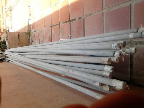 Tubos Hierro Galvanizado 1/2 Pulgada X 6.10 Mts Foto Ref