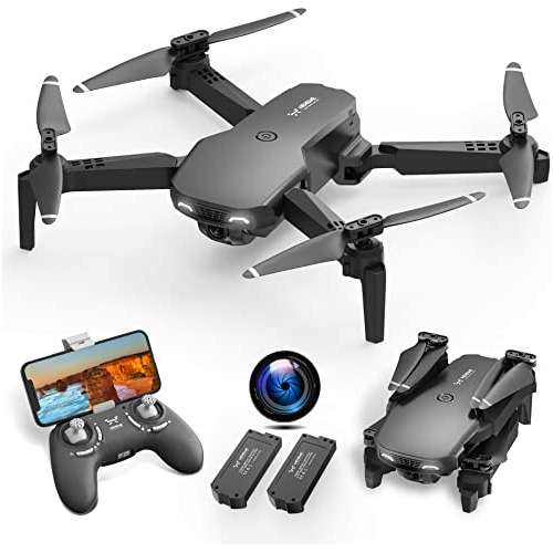 Drones Plegables Nh525 Cámara Hd 1080p Adultos, Cuadri...