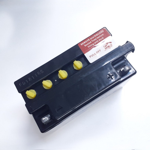Imagen 4 de 5 de Batería Motocicletas Yb6l-b Marca Mega 12v 6ah Sin Interes