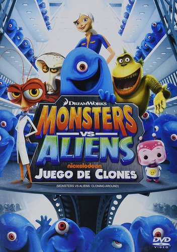 Monsters Vs Aliens Juego De Clones | Dvd Película Nueva