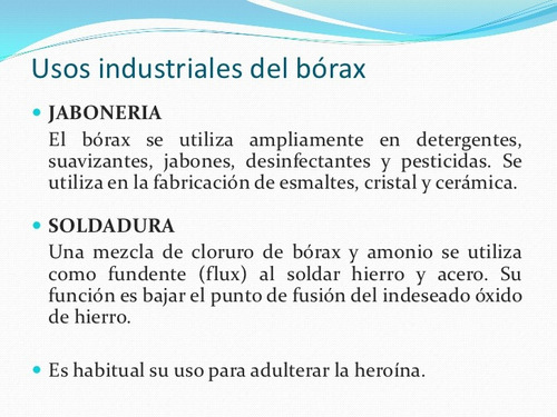 Borato Sodio Borax Decahidratado - 1 Kg - Quimicaxquimicos