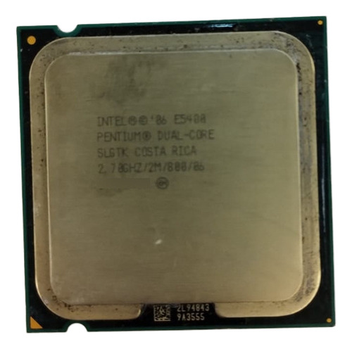Procesador Intel Core 2 Duo E5400 - Funcionando (Usado)