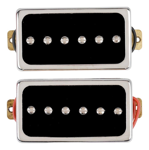 Pastillas De Bobina Simple De Guitarra Eléctrica Cromo