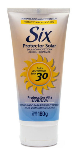 Protector Solar Six® F30 180g