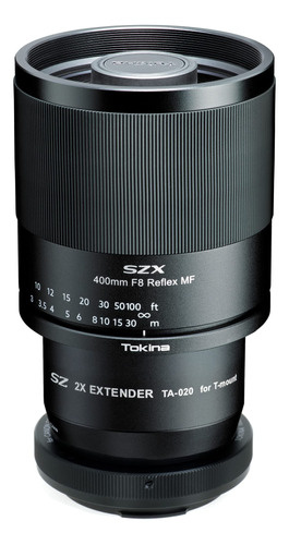 Tokina Szx-15.748 In + Extensor 2x Kit Nikon F-mount, Negro.