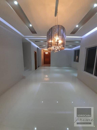Imagem 27 de 30 de Sobrado Com 4 Dormitórios À Venda, 395 M² Por R$ 2.200.000 - Alphaville Nova Esplanada I - Votorantim/sp, Próximo Ao Shopping Iguatemi. - So0173