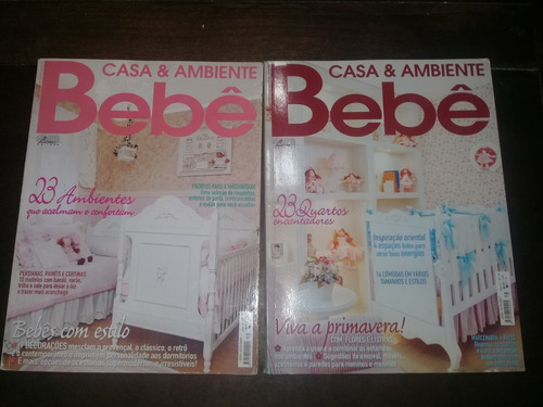 2 Revistas De Decoracion Para Bebe