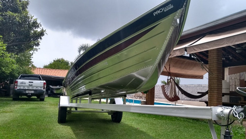Barco De Alumínio Bico Fino De 5 Metros Esporte E/ou Recreio
