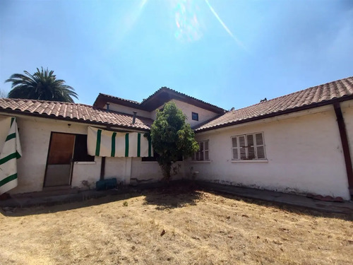 Parcela En Venta Con Casa De 2 Pisos En Colina. Condominio