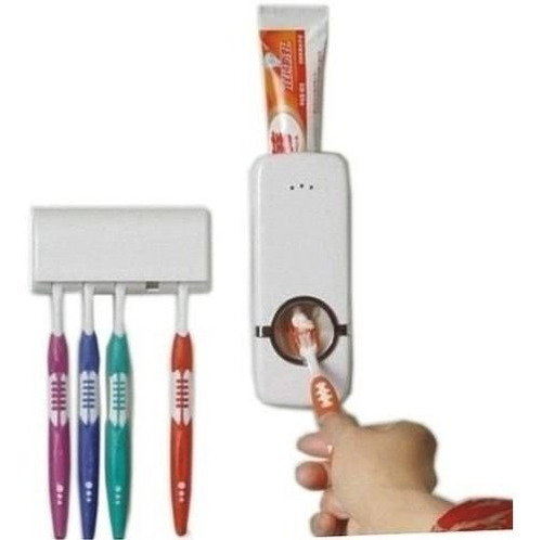 Dispenser Para Creme Dental E Porta Escovas Dp95 Western