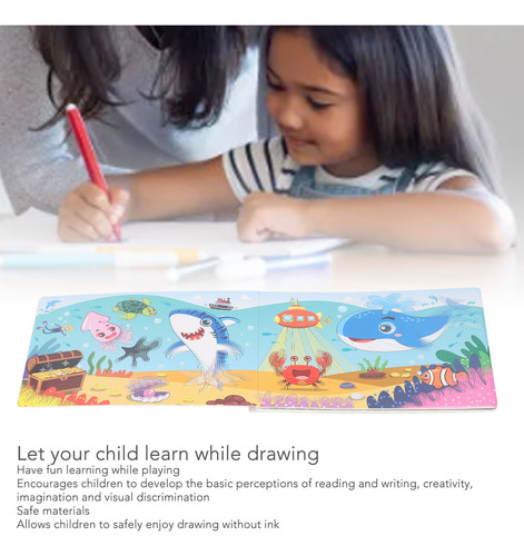 Libros Para Colorear En Agua Libro De Dibujo 3d Doodle