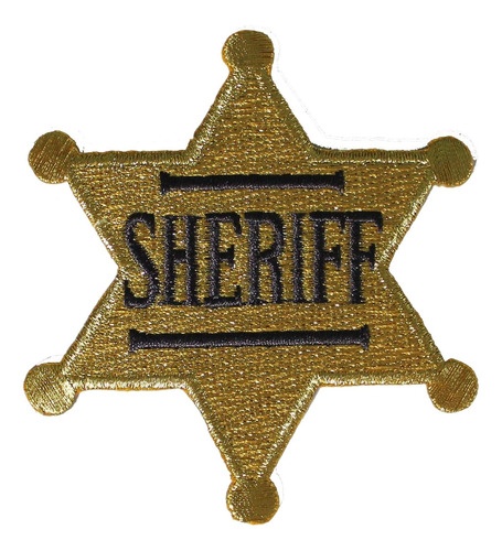 Application Cdx Parche Insignia De Sheriff