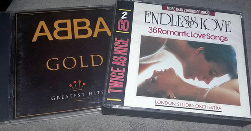  Abba Gold + Romantics Love Song London Orchestra  2 Cd´s 