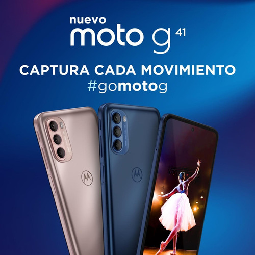 Imagen 8 de 8 de Celular Motorola G41 128gb Negro Azulado