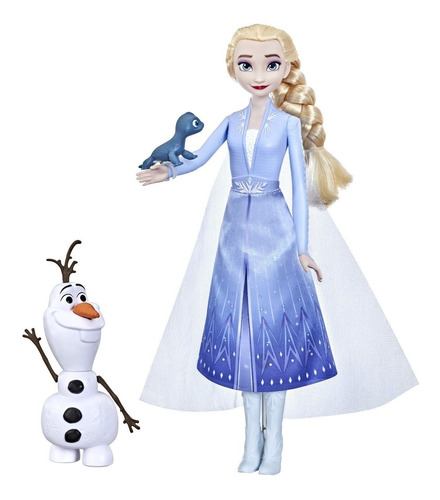 Disney Elsa Frozen 2 Original Bosque Encantado Olaf Y Bruni