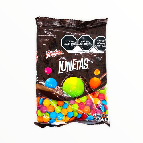 Lunetas Ricolino Bolsa De 500g Chocolate Confitado
